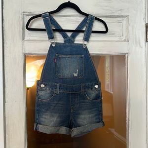 Girls, Levi’s denim overalls, brand new